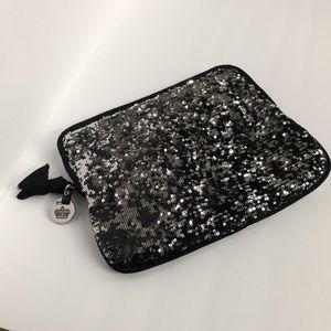 Juicy Couture Black and Silver IPad Case